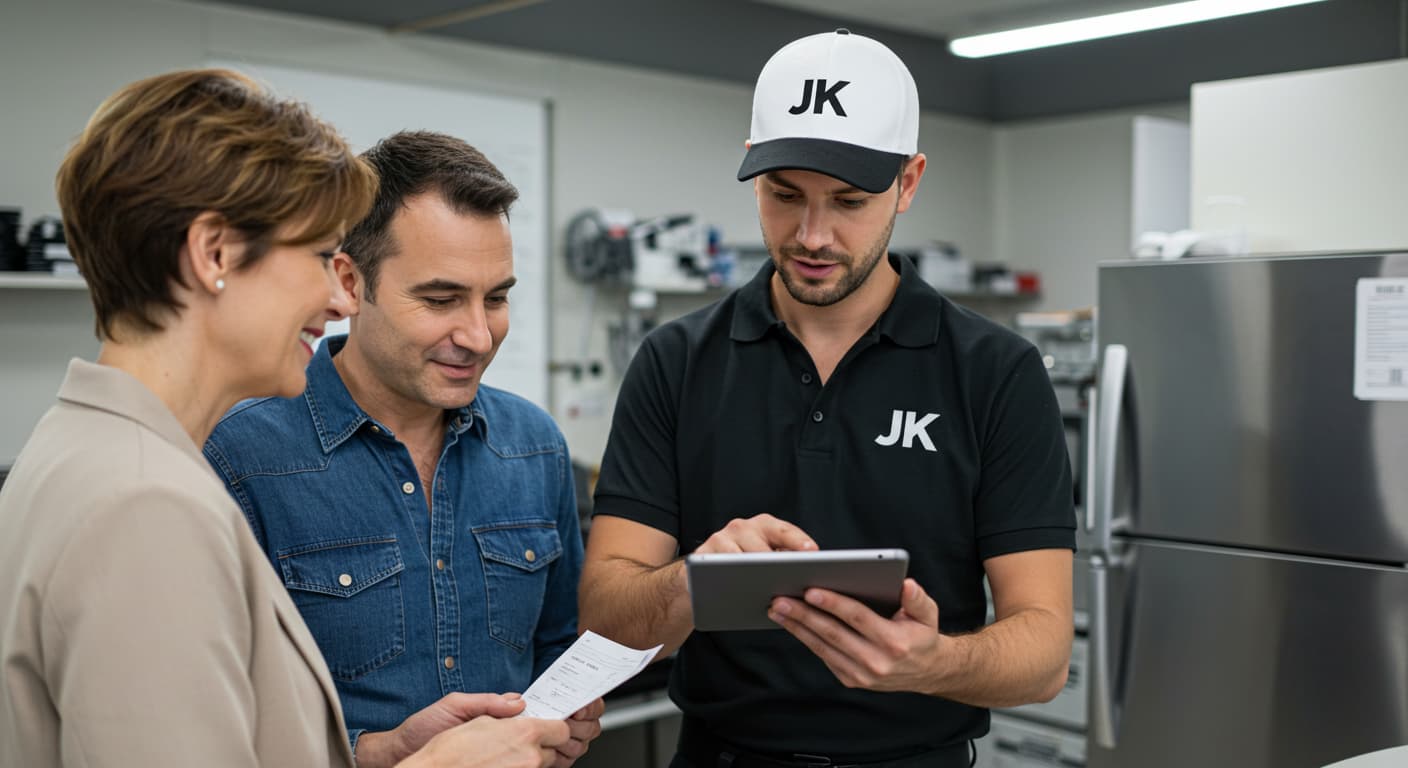 Professional appliance repair service